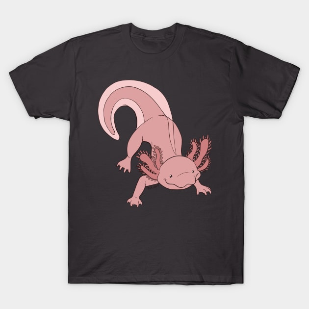 Axolotl T-Shirt by TaksArt